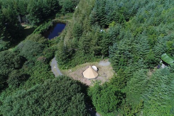 Kitewood campsite in Fishguard, Pembrokeshire