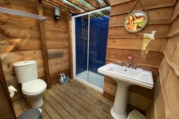 Coastal Meadows campsite in Pendine, Carmarthenshire