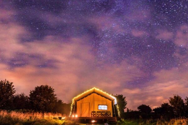 Top of the Woods campsite in Boncath, Pembrokeshire