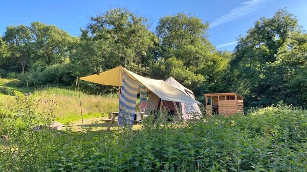 Bon Camping campsite in Haverfordwest, Pembrokeshire