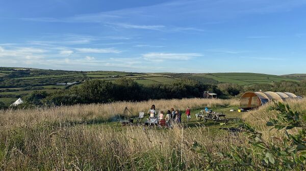 Bon Camping campsite in Haverfordwest, Pembrokeshire