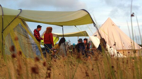 Bon Camping campsite in Haverfordwest, Pembrokeshire