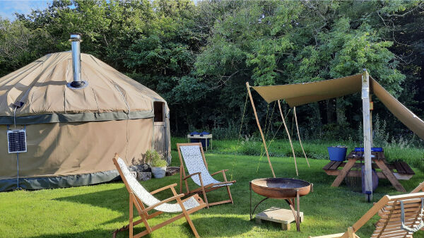 Stackpole Under The Stars campsite in Stackpole, Pembrokeshire