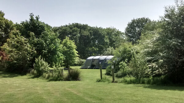 Cwrt Hen campsite in Newcastle Emlyn, Ceredigion