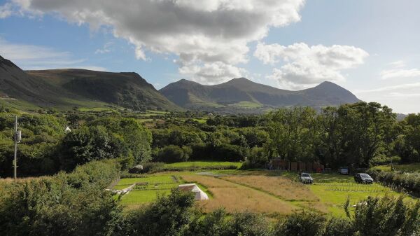 Gyrn Ddu Camping campsite in Clynnogfawr, Gwynedd