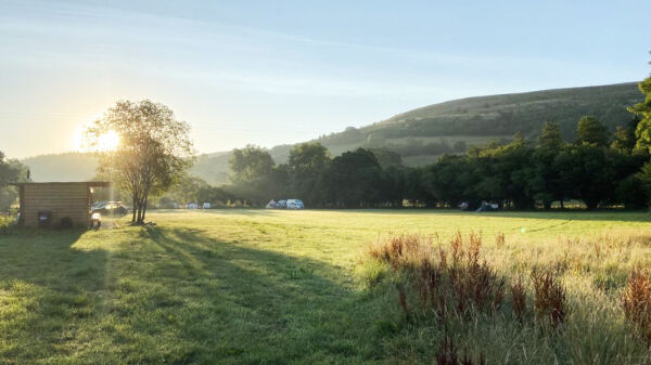 Runnis Meadow Camping campsite in Minsterley, Shropshire