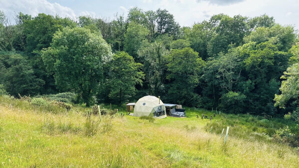 Frowen Fields Camping campsite in Whitland, Carmarthenshire