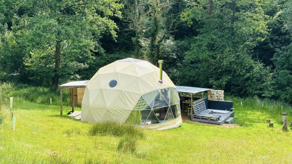 Frowen Fields Camping campsite in Whitland, Carmarthenshire