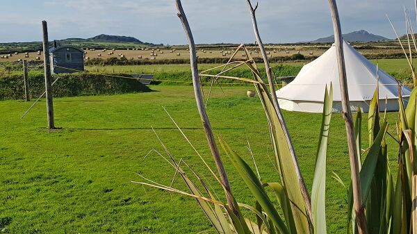 Porthllisky campsite in St Davids, Pembrokeshire