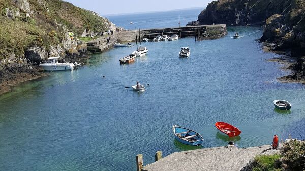 Porthllisky campsite in St Davids, Pembrokeshire