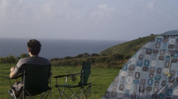Skrinkle Bay Camping campsite in Tenby, Pembrokeshire