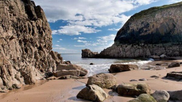 Skrinkle Bay Camping campsite in Tenby, Pembrokeshire