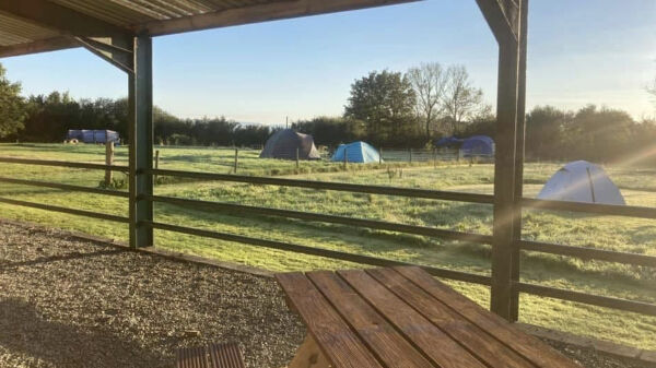 Quarry Park Camping campsite in Haverfordwest, Pembrokeshire