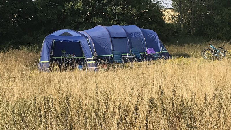 Barn Owl Camping campsite in Rattlesden, Suffolk
