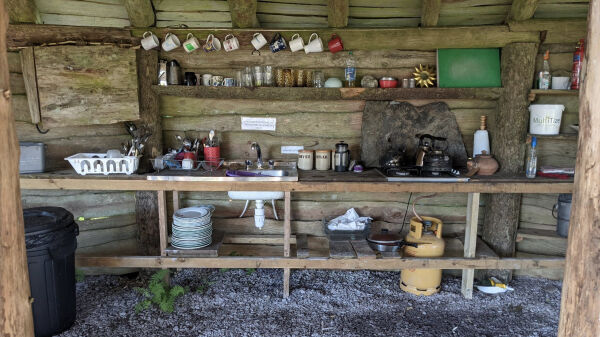 Coed Temple Druid campsite in Clunderwen, Pembrokeshire