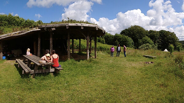Coed Temple Druid campsite in Clunderwen, Pembrokeshire
