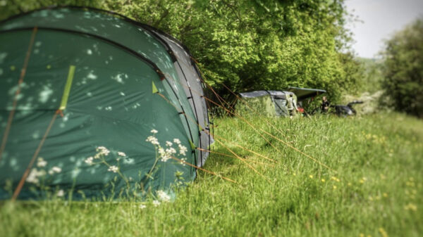 Wild Cherry Camping campsite in Chirk, Denbighshire