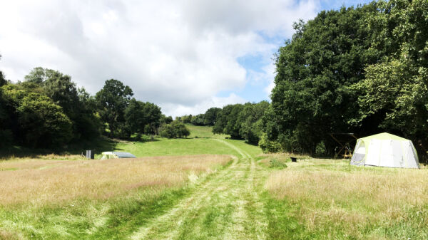 Wild Cherry Camping campsite in Chirk, Denbighshire