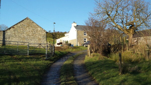 Nantgwyn Camping campsite in Llanarth, Ceredigion