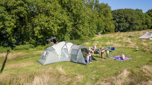 Coedfryn Farm Camping campsite in Crymch, Pembrokeshire
