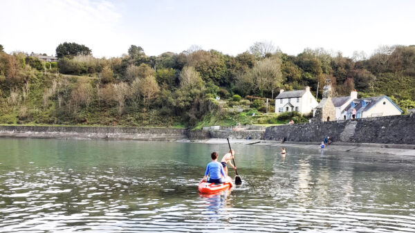 Coedfryn Farm Camping campsite in Crymch, Pembrokeshire