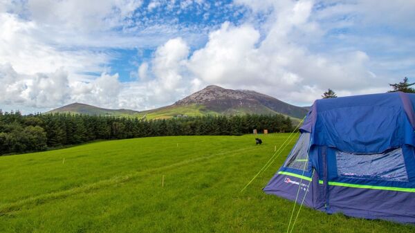 Penllechog campsite in Caernarfon, Gwynedd