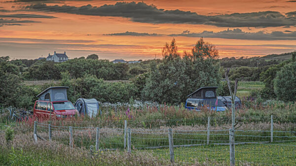 Mulberry's Farm campsite in Holyhead, Anglesey