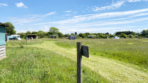 Horseshoe Camping campsite in Pendine, Carmarthenshire