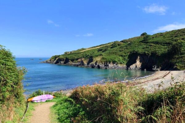 The Hide campsite in Newport, Pembrokeshire