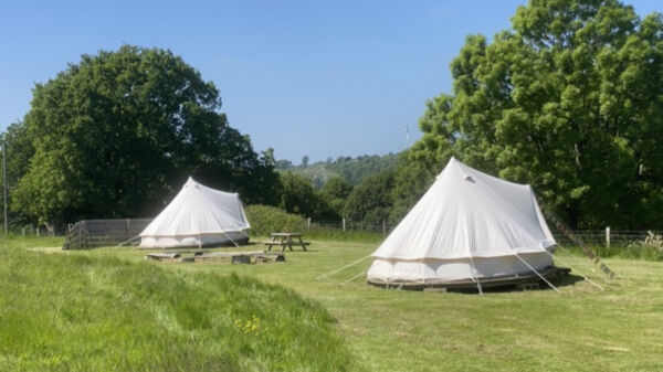 Sallywood Farm Camping campsite in Stroud, Gloucestershire