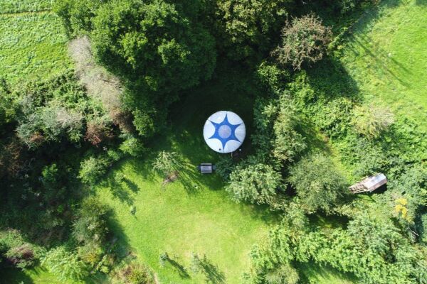 Cotna Eco Retreat campsite in St Austell, Cornwall