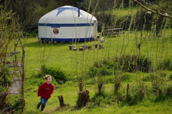 Cotna Eco Retreat campsite in St Austell, Cornwall