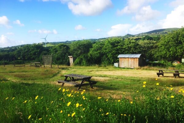 Canna Farm Campsite campsite in St Austell, Cornwall