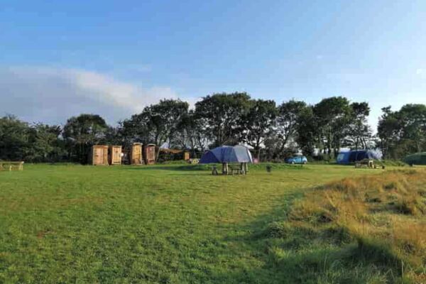 Dipple Farm Camping campsite in Bideford, Devon