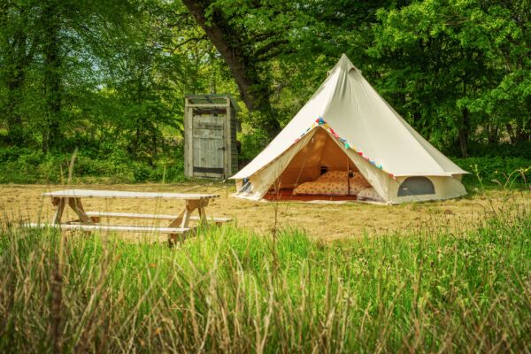 Awel yr Awen campsite in Lampeter, Ceredigion