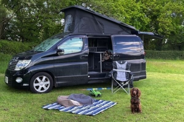 Buckland Farm Camping campsite in Wellington, Somerset