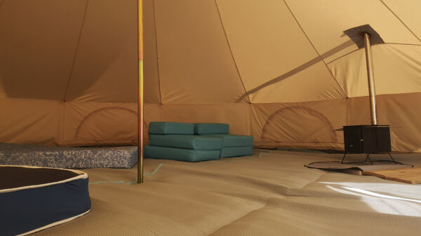 Llansawel Agored campsite in Llandeilo, Carmarthenshire