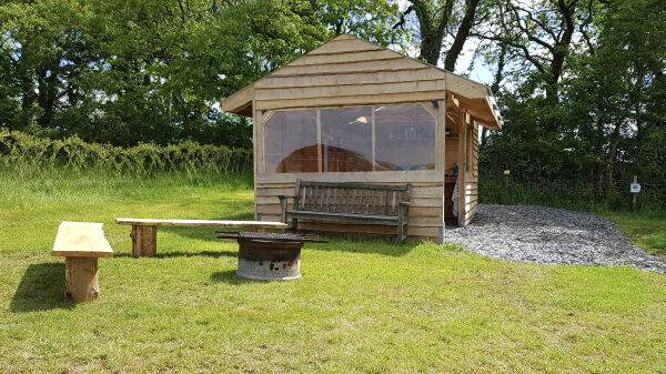 Upper Scolton Camping campsite in Haverfordwest, Pembrokeshire