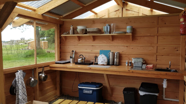 Upper Scolton Camping campsite in Haverfordwest, Pembrokeshire