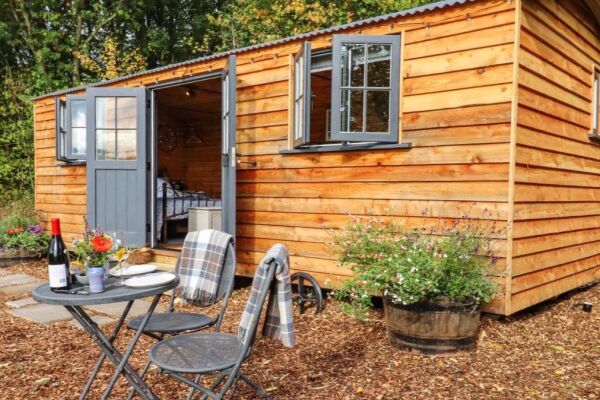Orchard Hideaway campsite in Exeter, Devon