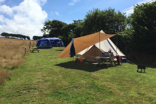 Fox Camping campsite in Launceston, Cornwall