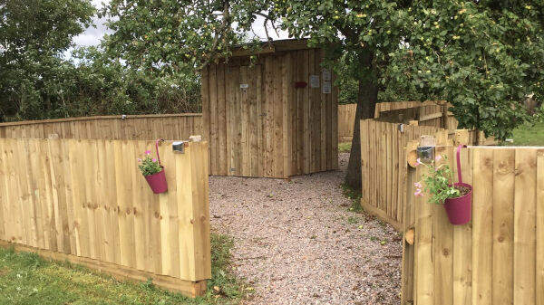 Orchard View Camping campsite in Wedmore, Somerset