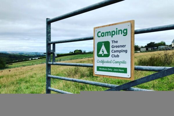 Hazel Meadow Camping campsite in Torrington, Devon