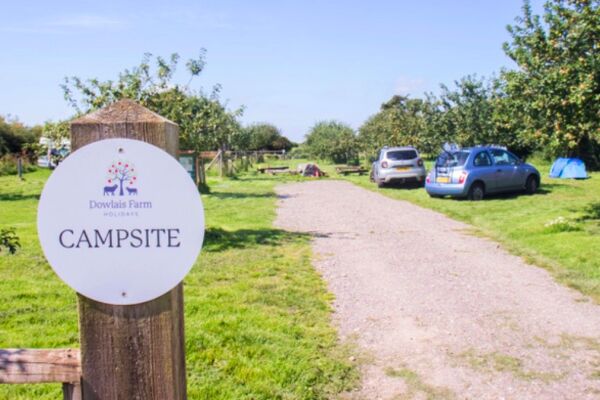Dowlais Farm Campsite campsite in Clevedon, Somerset