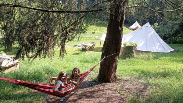 Ryeford Ponds campsite in Ross-On-Wye, Herefordshire