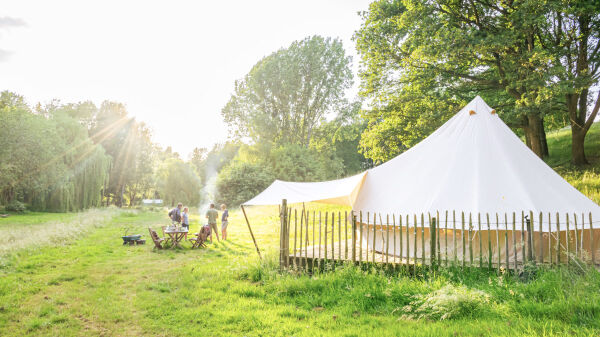 Ryeford Ponds campsite in Ross-On-Wye, Herefordshire
