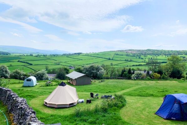 Shepherd's Crag Glamping campsite in Carnforth, Cumbria