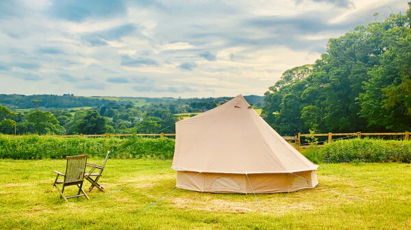 Plas yn Llangoed Camping campsite in Llangoed, Anglesey