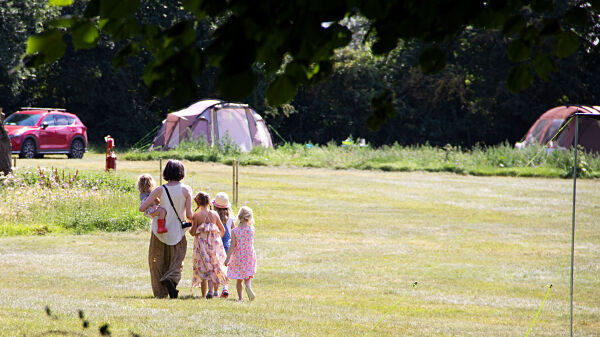 Cuckoo Fen campsite in Over, Cambridgeshire