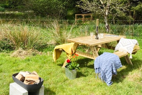 South Hoggs Hideaway campsite in Holsworthy, Devon